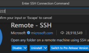 vs code远程开发插件 Remote-SSH 如何配置不是默认22端口?